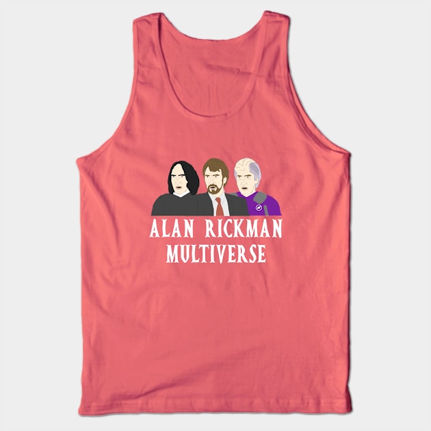 The Rickmanverse Tank Top by VideoNasties